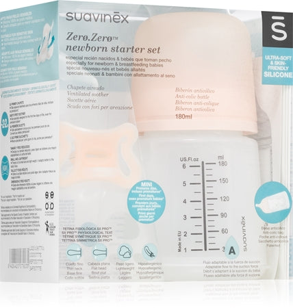 Suavinex Zero Zero Newborn Starter Set Gift Set For Children From Birth