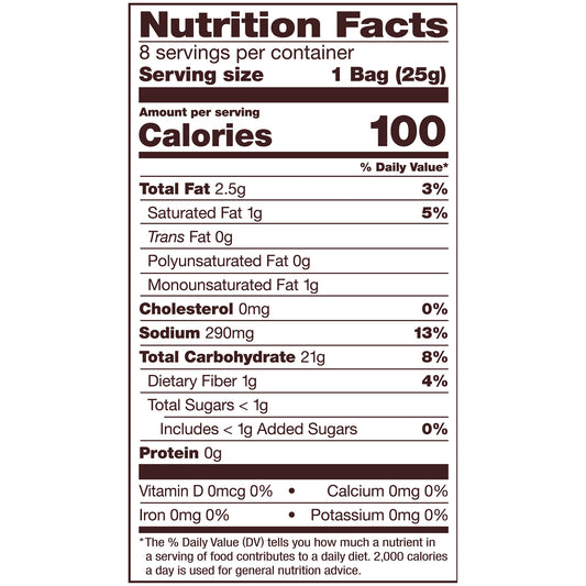 Snyder's of Hanover Gluten Free Pretzel Sticks, 100 Calorie Individual Packs, 8 Ct