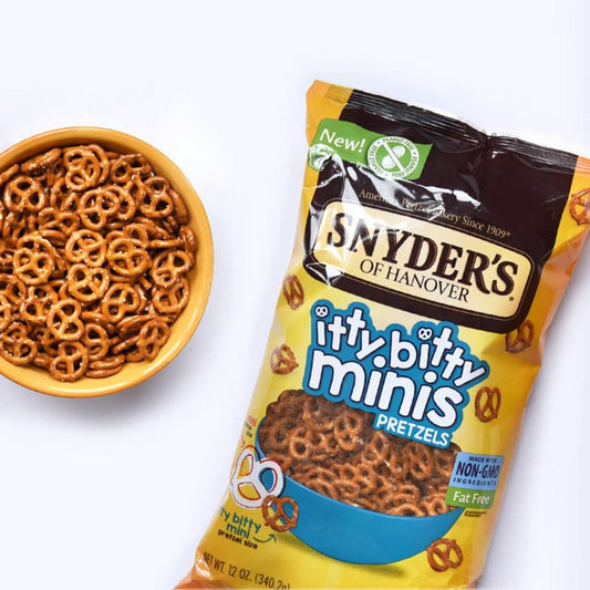 Snyder's of Hanover, Itty Bitty Minis Pretzels, Bag