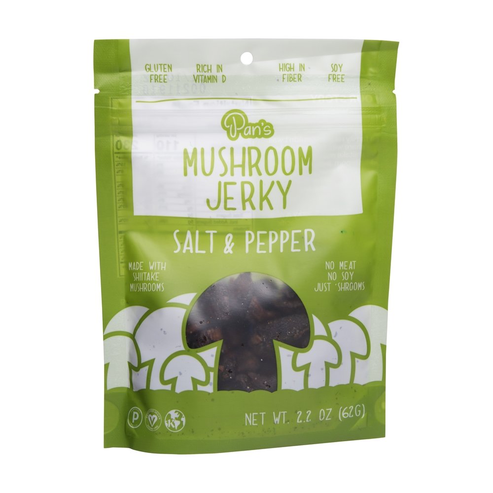 Pan's - Mushroom Jerky Sea Salt & Pepper