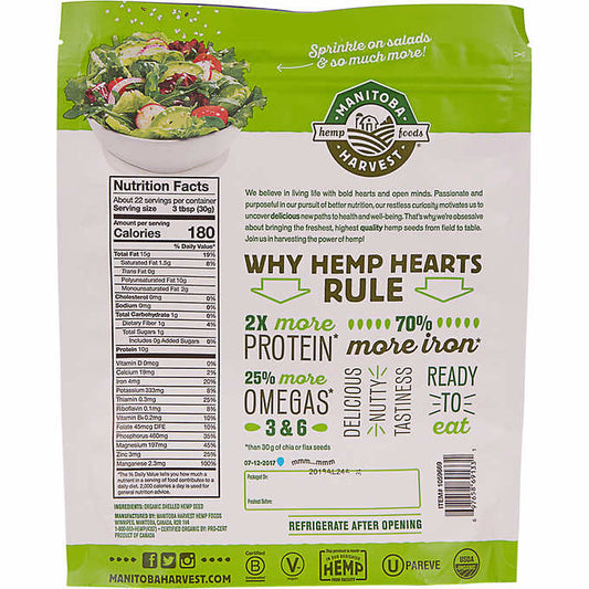 Manitoba Harvest Organic Hemp Hearts