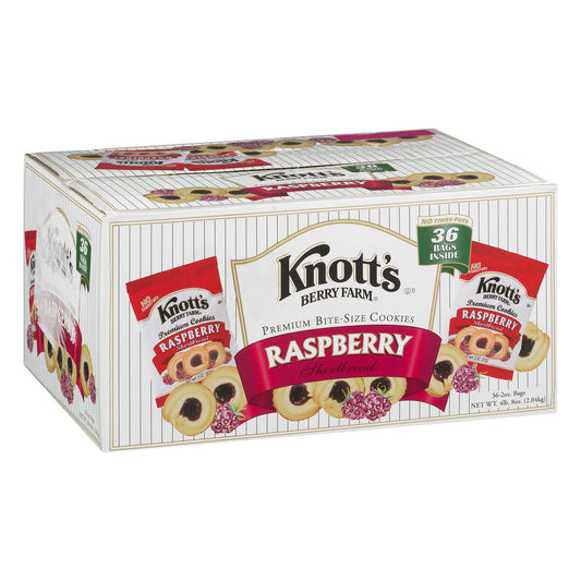 Knott's Raspberry-Filled Cookies, Bite-Sized, 36 Ct