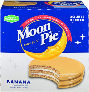 Moon Pie Double Decker  Marshmallow Sandwiches, 2.75 Oz., 12 Count