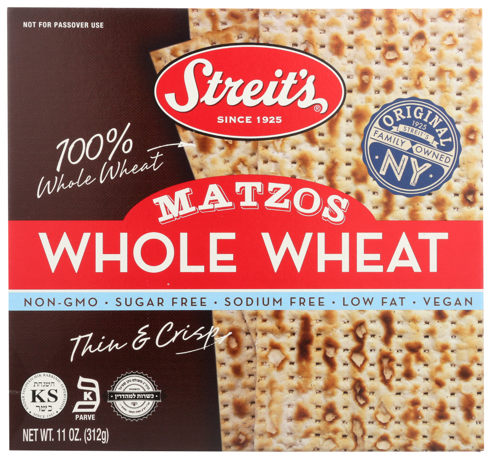Streit'S Matzo Meal Whole Wheat