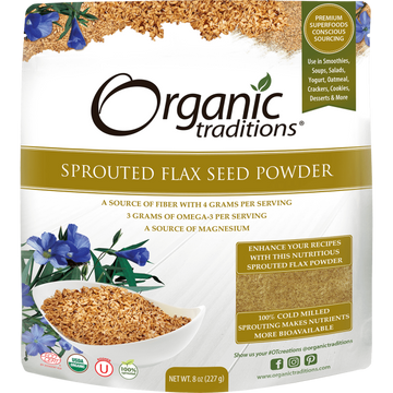 Organic Traditions - Sprouted Flax Seed Powder