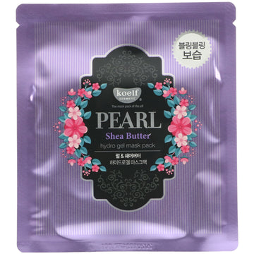 Koelf, Pearl Shea Butter, Hydro Gel Beauty Mask Pack, 30 g Each