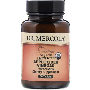 Dr. Mercola, Organic Fermented Apple Cider Vinegar and Cayenne