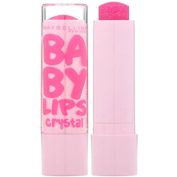 Maybelline, Baby Lips Crystal, Moisturizing Lip Balm, 140 Pink Quartz