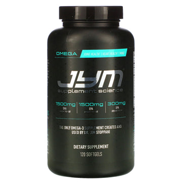 JYM Supplement Science, Omega-3, Softgels