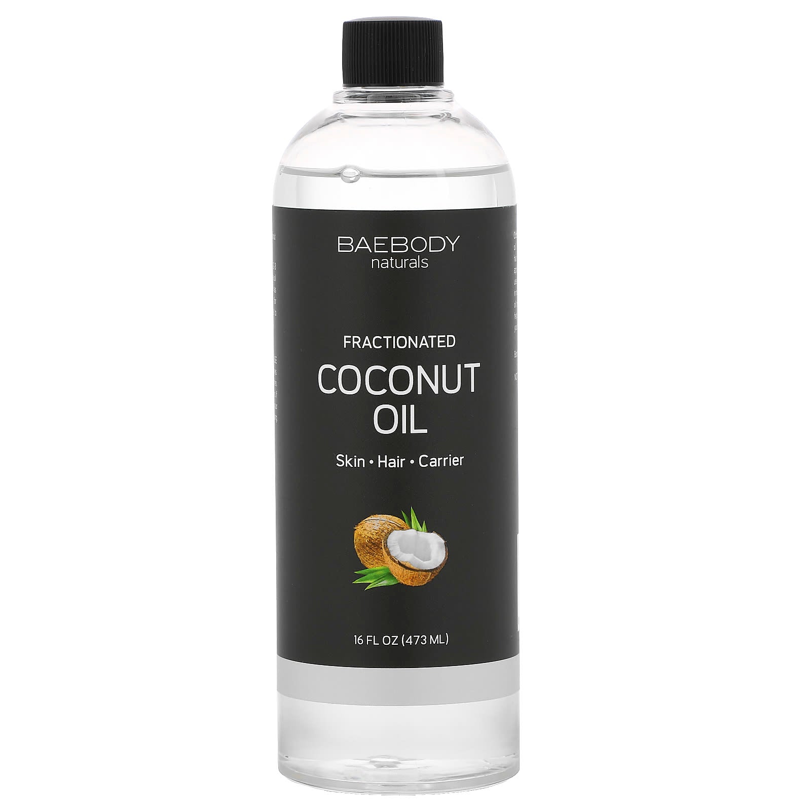 Baebody, Fractioned Coconut Oil (473 ml)