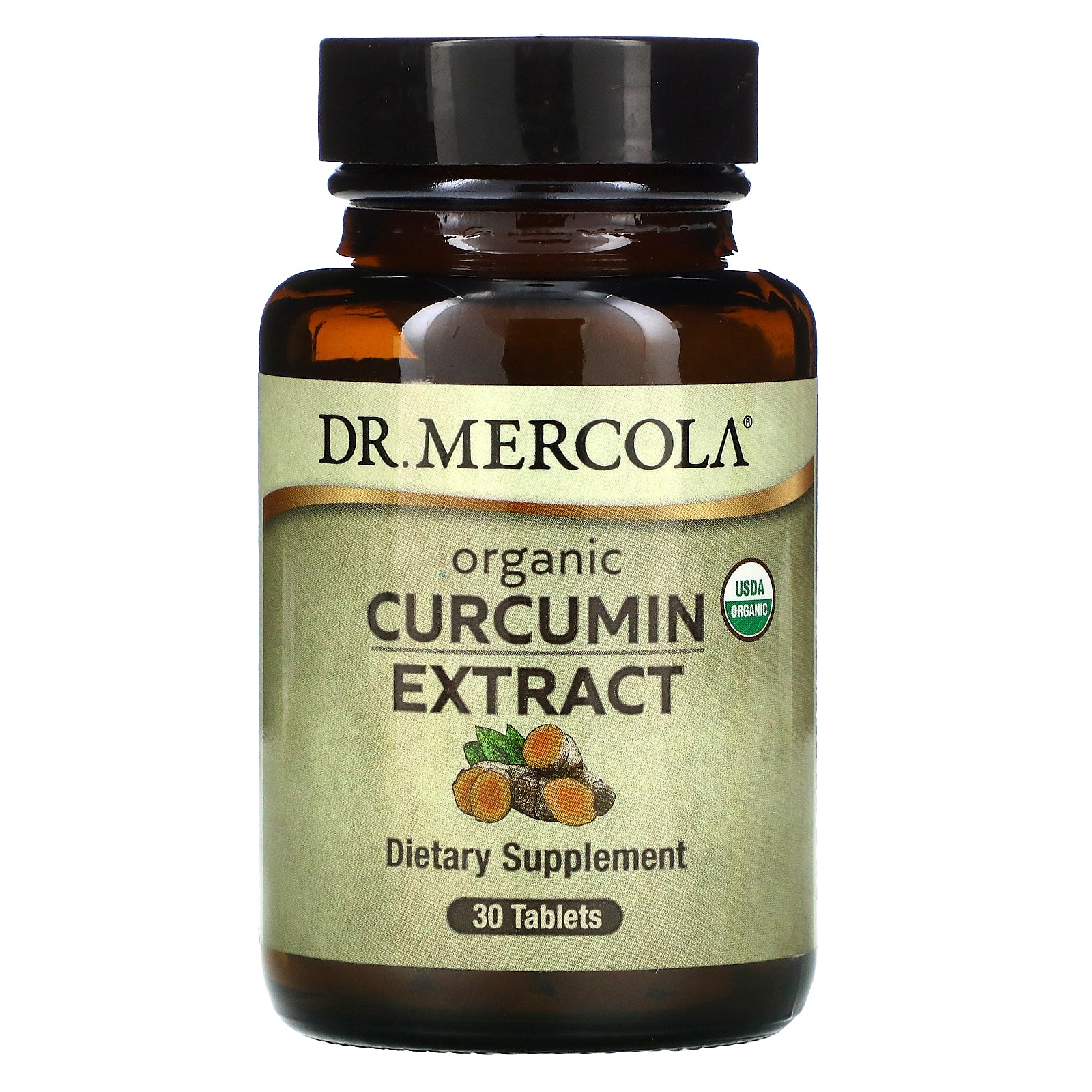 Dr. Mercola, Organic Curcumin Extract Tablets