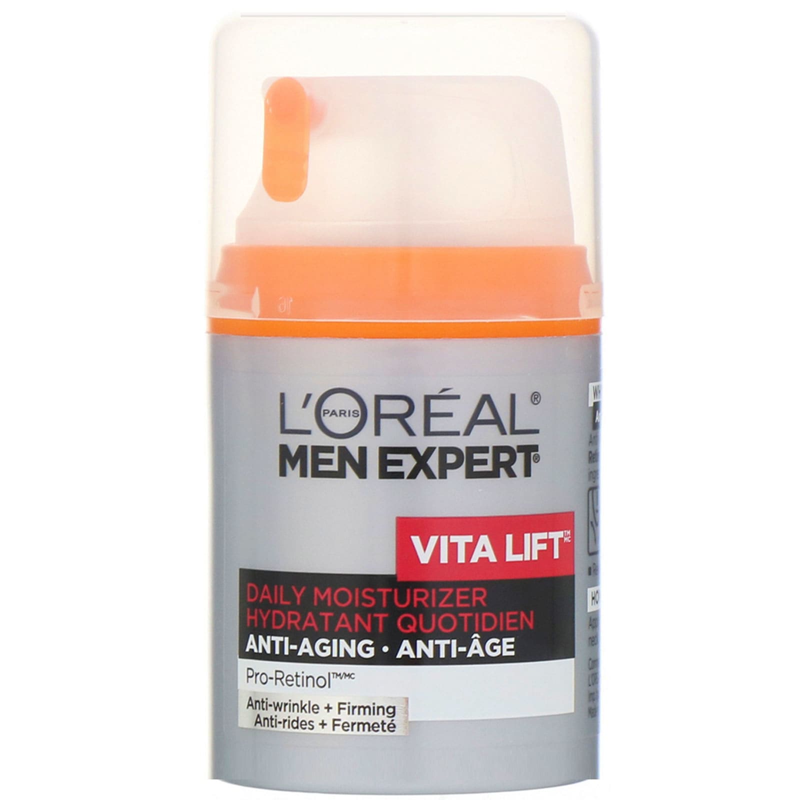 L'Oreal, Men Expert, Vita Lift, Daily Moisturizer, Anti-Wrinkle & Firming (48 ml)