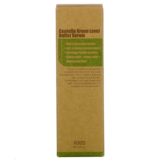 Purito, Centella Green Level Buffet Serum(60 ml)