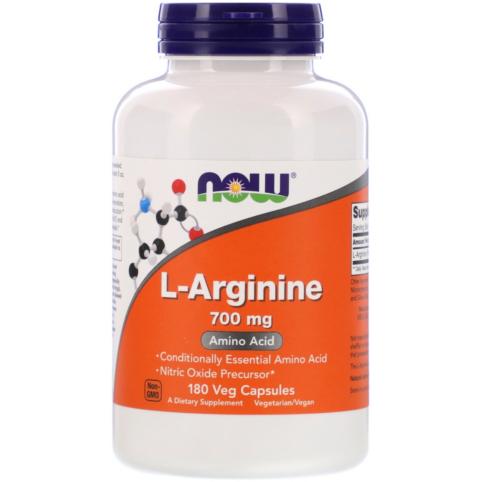 Now Foods, L-Arginine, 700 Mg, Veg Capsules