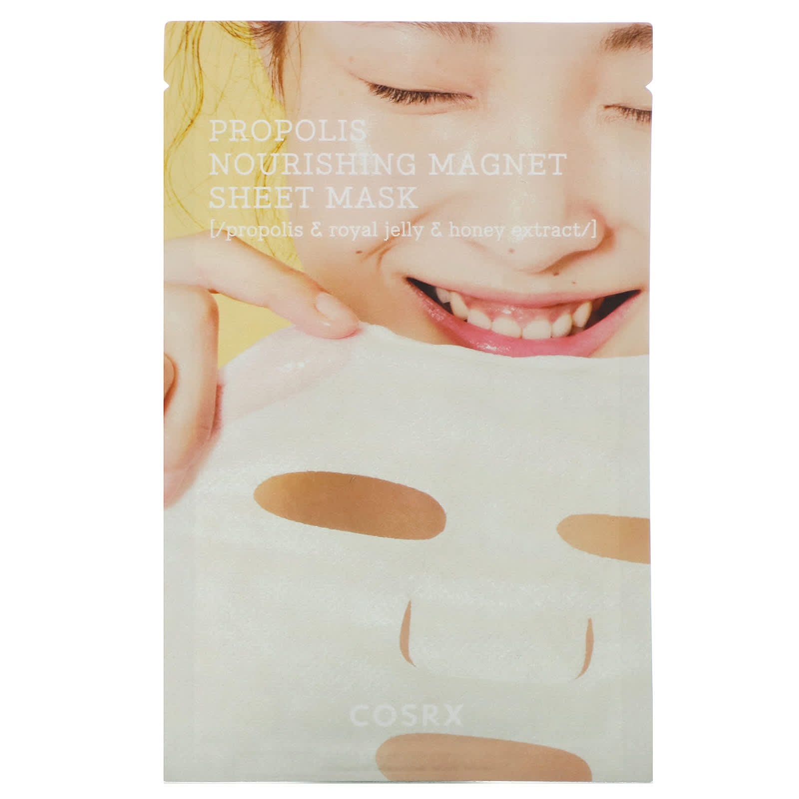 Cosrx, Full Fit, Propolis Nourishing Magnet Beauty Sheet Mask, 1 Sheet (21 ml)