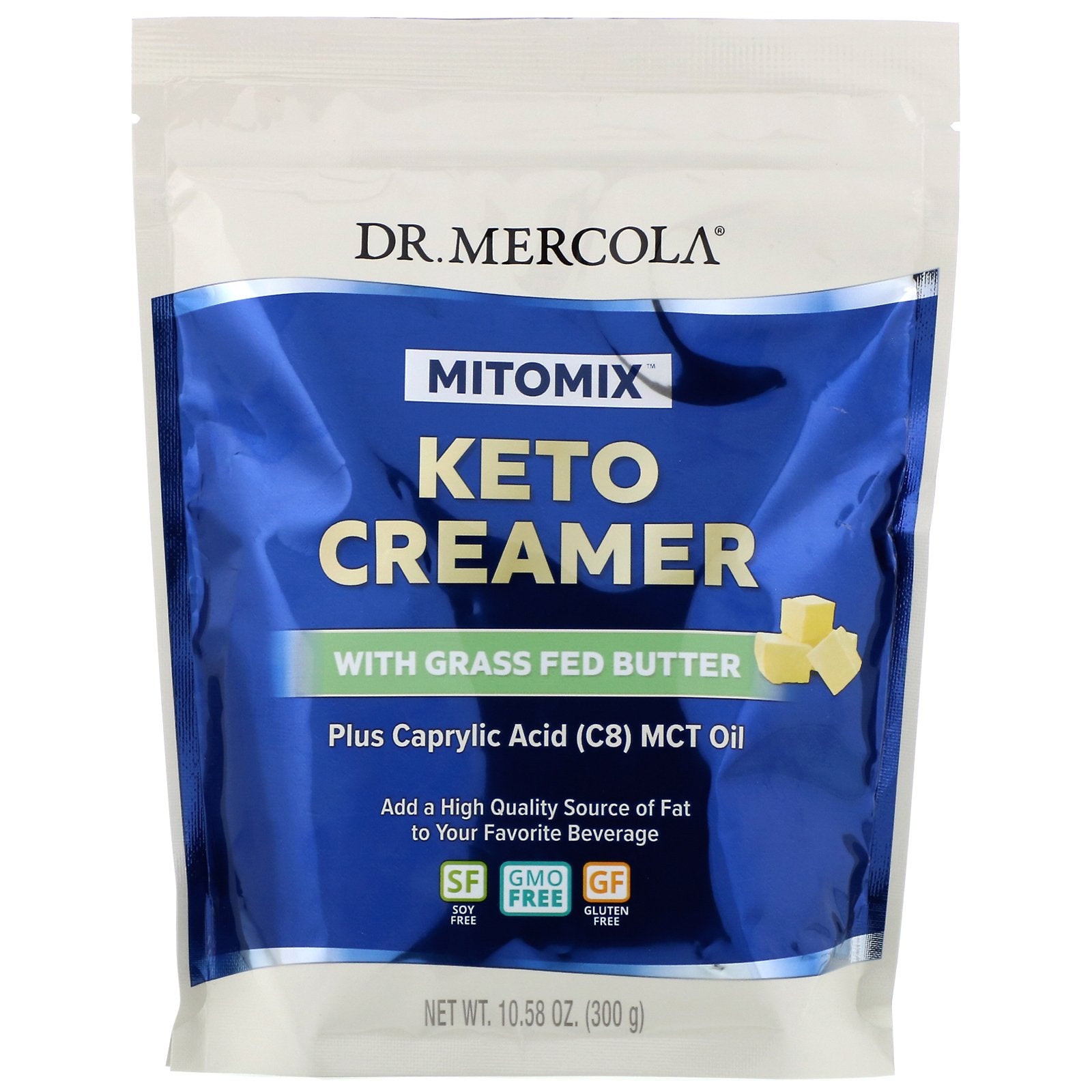 Dr. Mercola, Mitomix, Keto Creamer with Grass Fed Butter