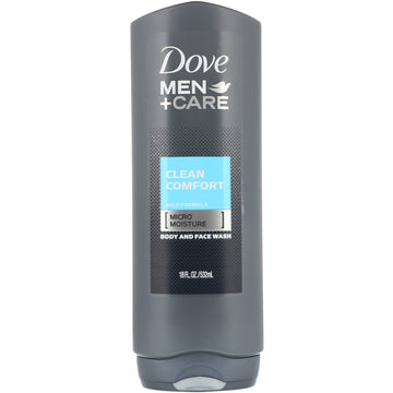 Dove, Men+Care, Body and Face Wash, Clean Comfort (532 ml)