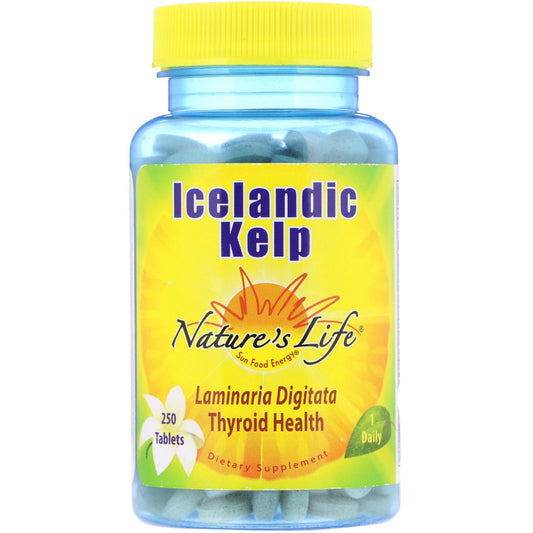 Nature's Life, Icelandic Kelp,  Tablets