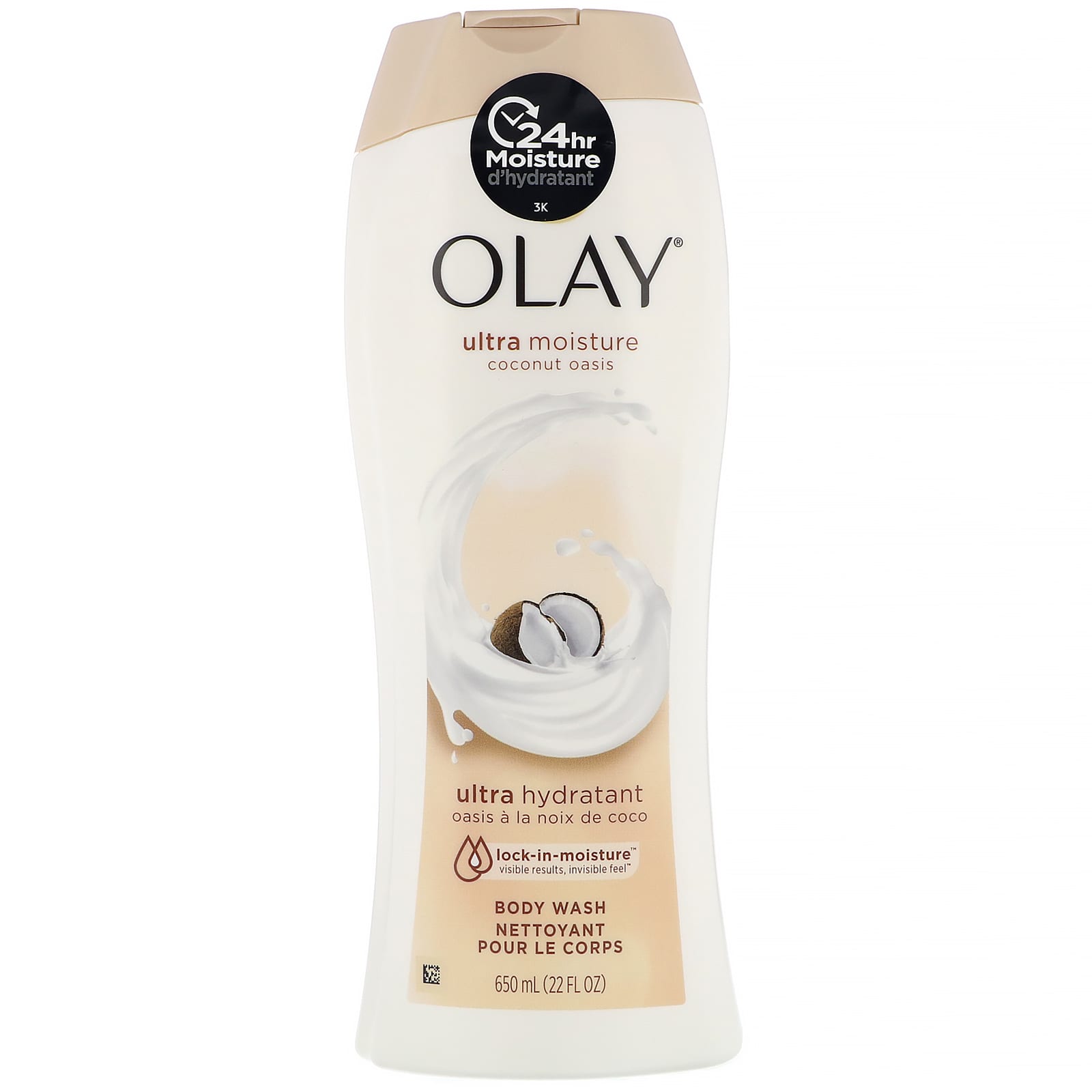 Olay, Ultra Moisture Body Wash, Coconut Oasis (650 ml)