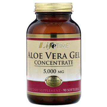 LifeTime Vitamins, Aloe Vera Gel Concentrate, 5,000 mg, Softgels