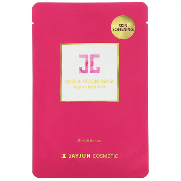 Jayjun Cosmetic, Rose Blossom Beauty Mask, 1 Sheet (25 ml)