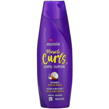 Aussie, Miracle Curls, Shampoo, with Coconut & Australian Jojoba Oil (360 ml)