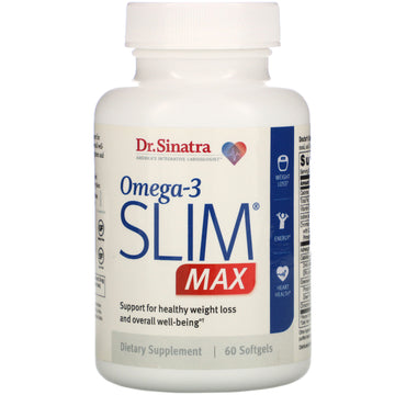 Dr. Sinatra, Omega-3 Slim MAX Softgels