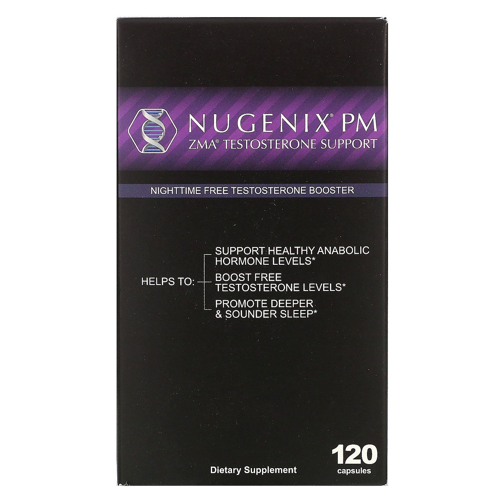 Nugenix, ZMA Testosterone Booster, Nighttime Free Testosterone Booster
