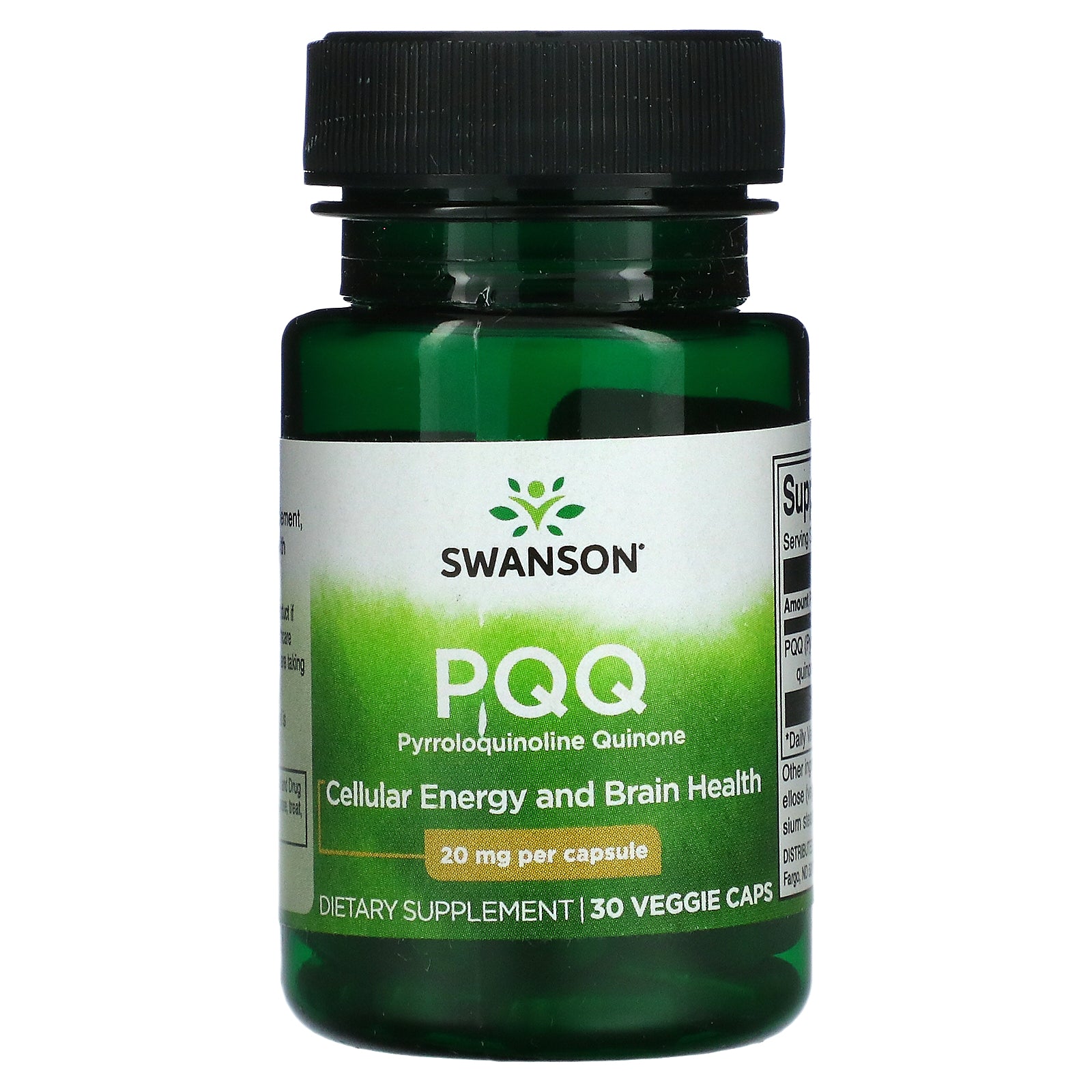 Swanson, Pqq, 20 Mg Veggie Caps