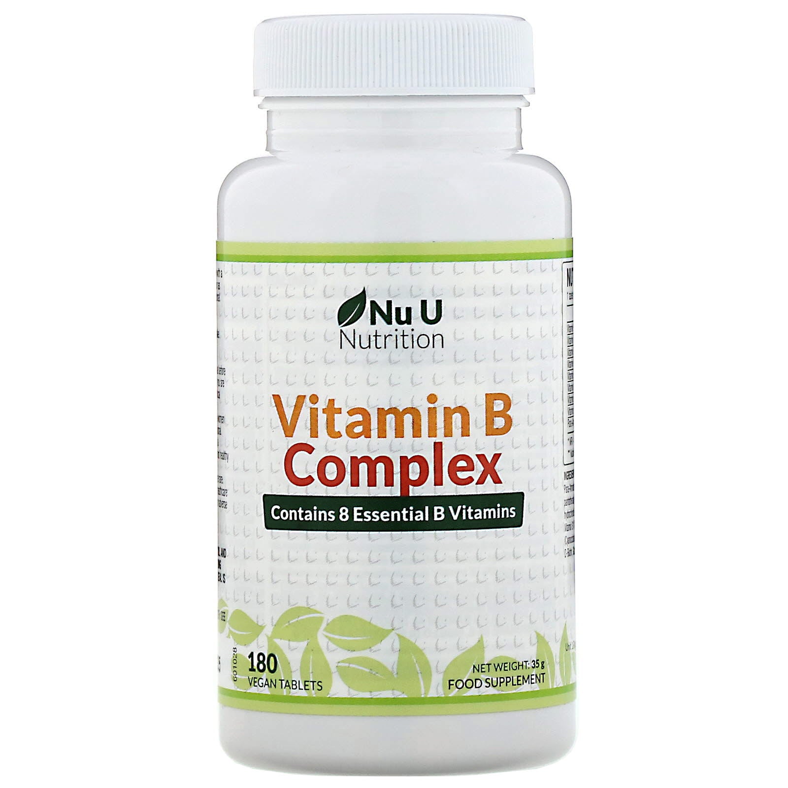 Nu U Nutrition, Vitamin B Complex