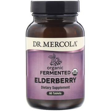 Dr. Mercola, Organic Fermented Elderberry,  Tablets