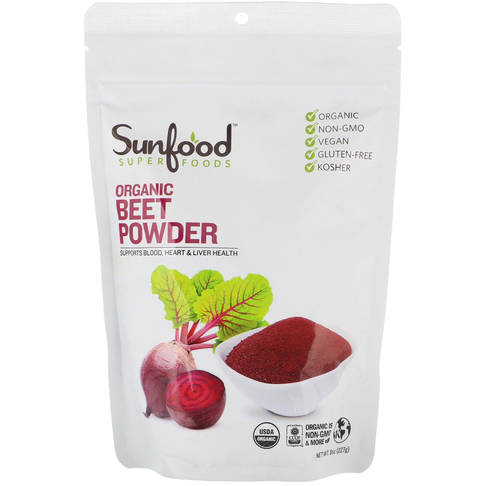 Sunfood, Organic Beet Powder (227 g)