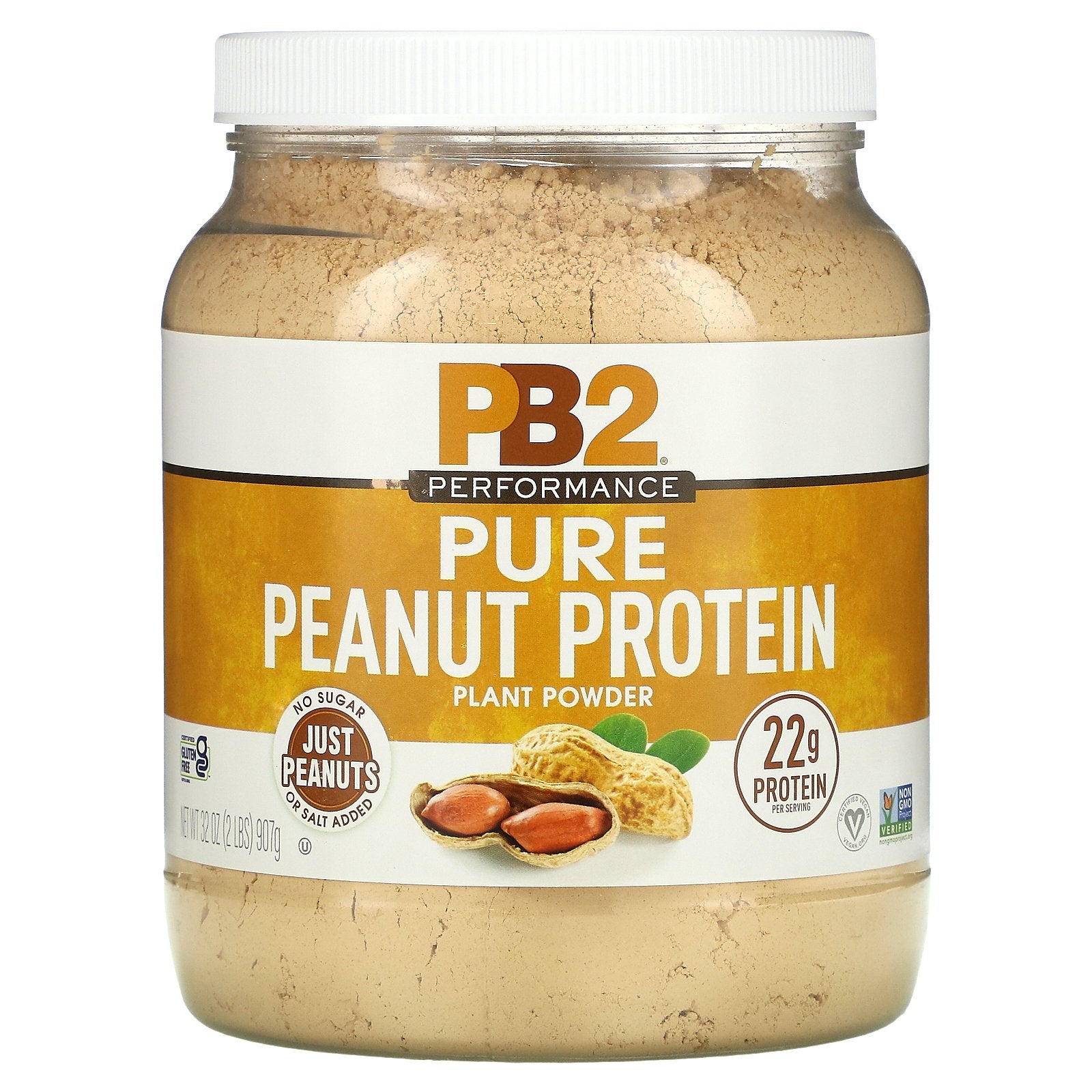 Pb2 Foods, Pure Peanut Protein Plant Powder ( 907 G)