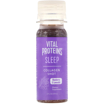 Vital Proteins, Collagen Shot, Sleep, Blueberry & Lavender