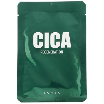 Lapcos, Cica Sheet Beauty Mask, Regeneration, 1.01 fl oz (30 ml)