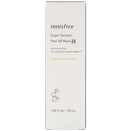 Innisfree, Super Volcanic, Peel Off Beauty Mask 2X(100 ml)