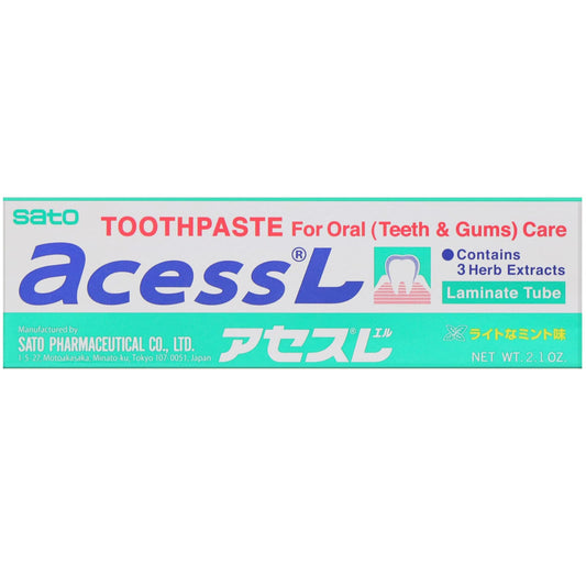 Sato, Acess L, Toothpaste for Oral Care (60 g)