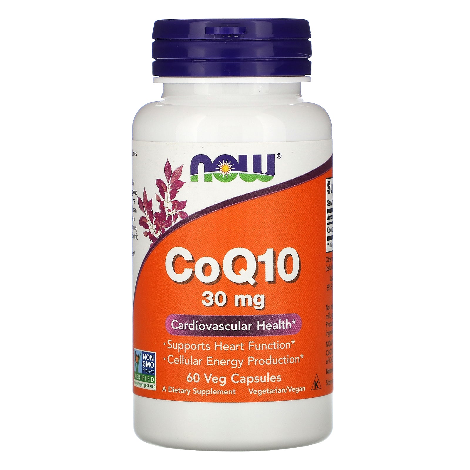 NOW Foods, CoQ10, 30 mg Veg Capsules