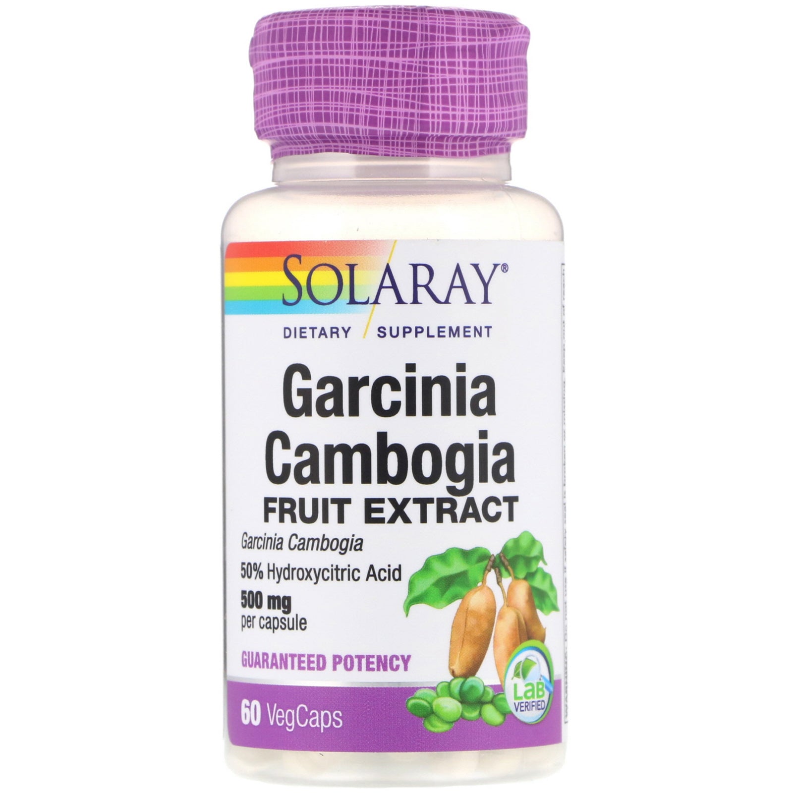 Solaray, Garcinia Cambogia Fruit Extract