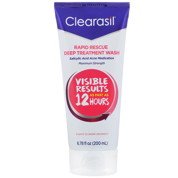 Clearasil, Rapid Rescue, Deep Treatment Wash (200 ml)