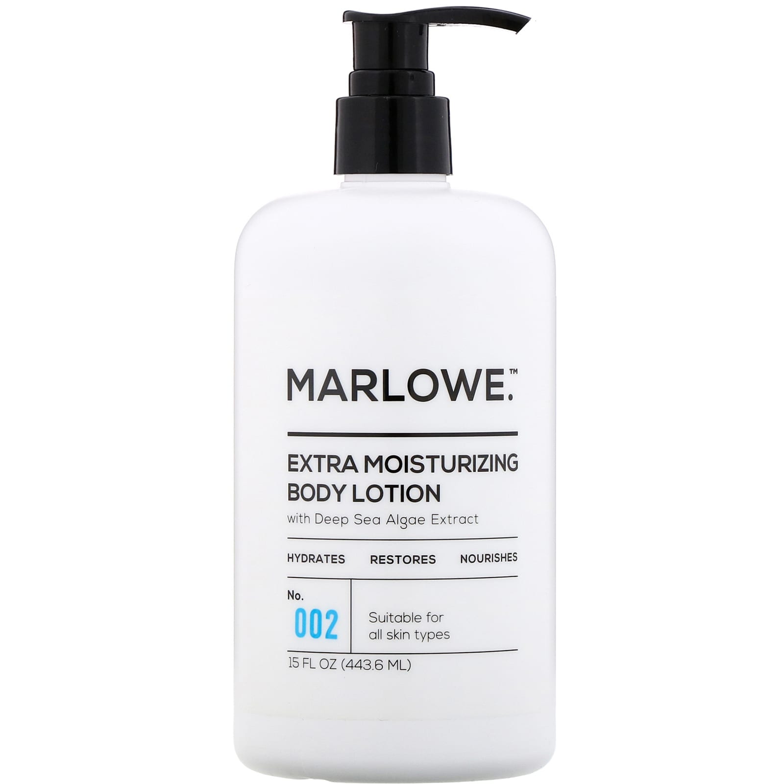 Marlowe, Extra Moisturizing Body Lotion, No. 002 (443.6 ml)