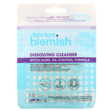 Bye Bye Blemish, Dissolving Cleanser, Witch Hazel Oil-Control Formula 0.01 oz (0.3 g)