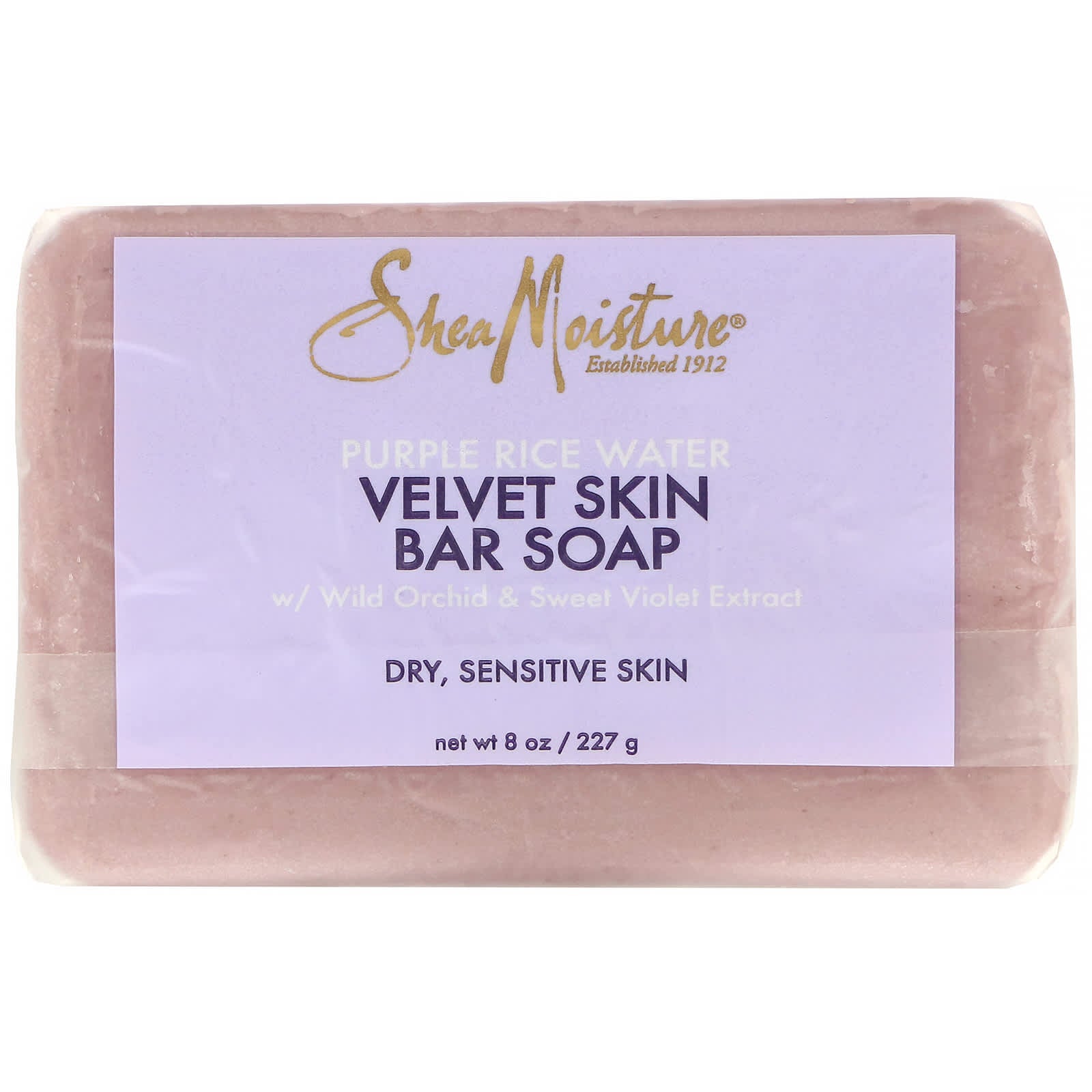 SheaMoisture, Purple Rice Water, Velvet Skin Bar Soap (227 g)