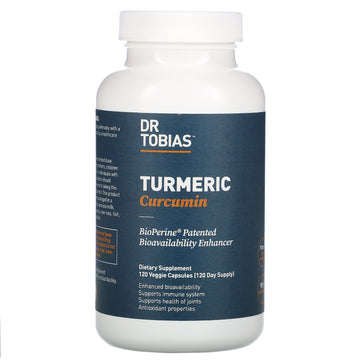 Dr. Tobias, Turmeric Curcumin Veggie Capsules