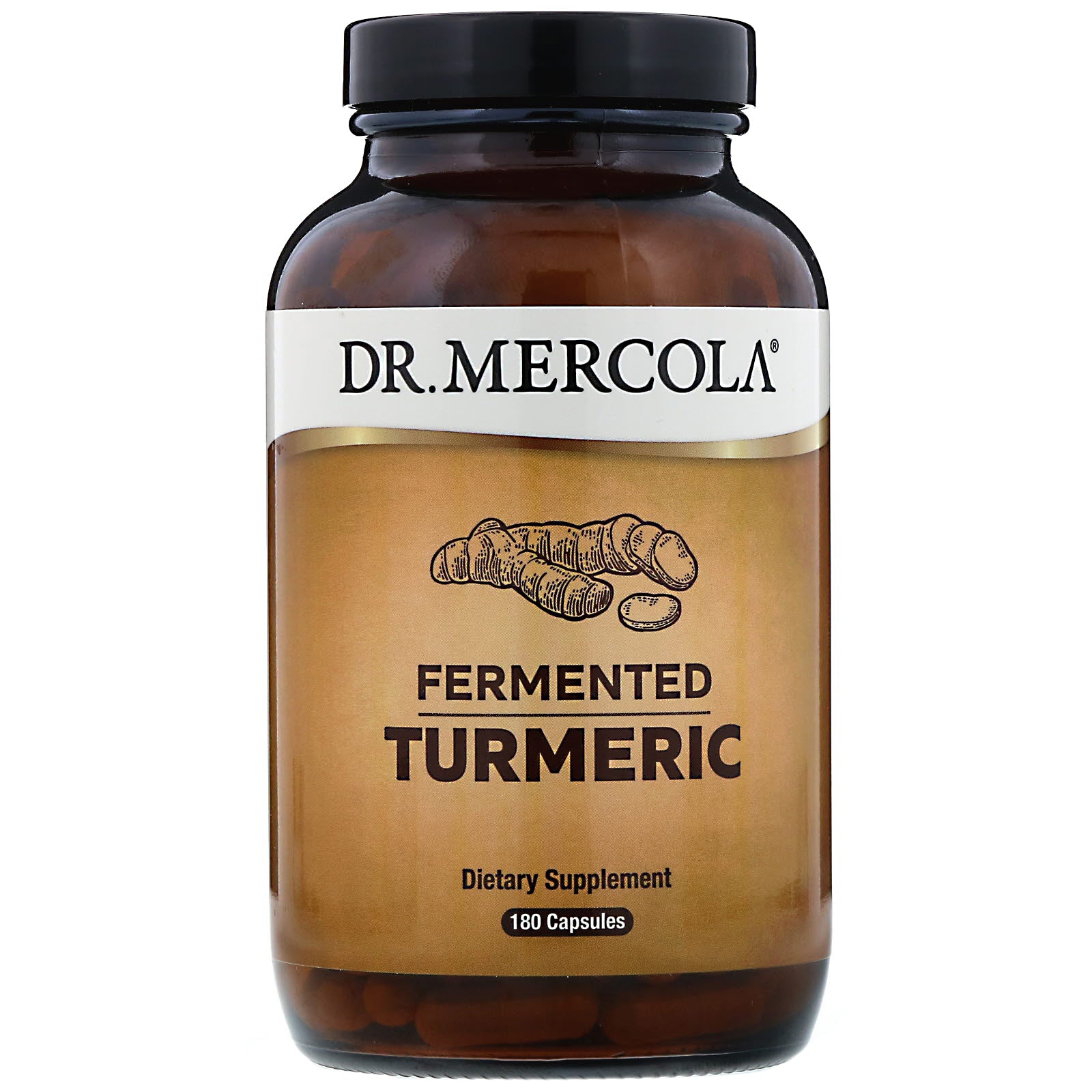 Dr. Mercola, Fermented Turmeric Capsules