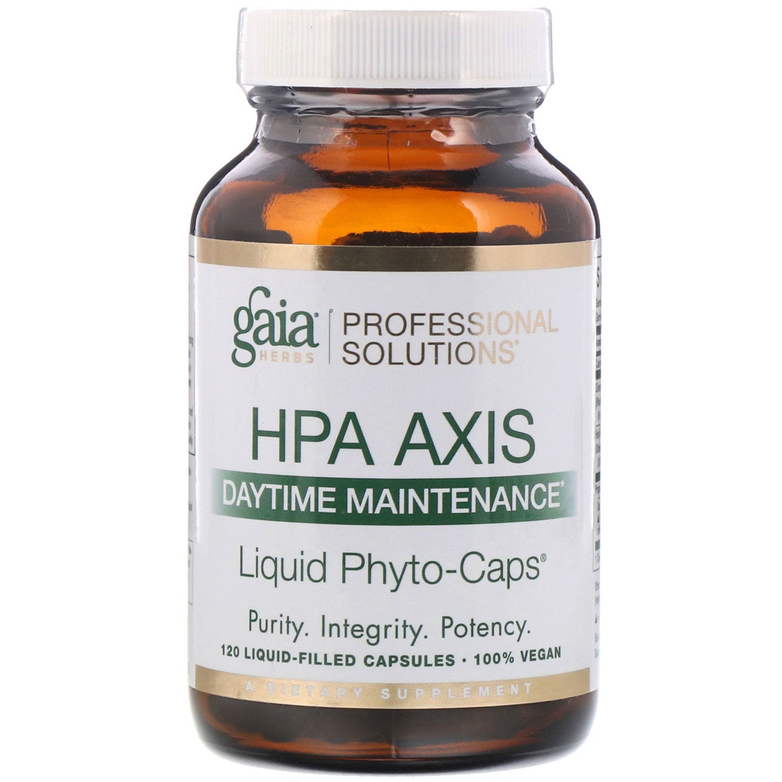 Gaia Herbs Professional Solutions, HPA Axis, Daytime Maintenance
