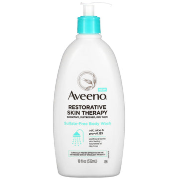 Aveeno, Restorative Skin Therapy, Sulfate-Free Body Wash