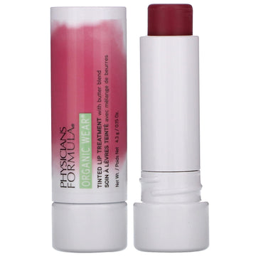 Physicians Formula, Organic Wear, Tinted Lip Treatment, 0.15 oz (4.3 g)