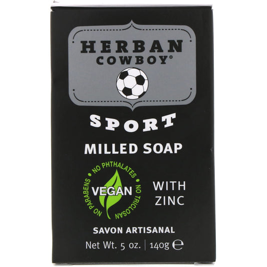 Herban Cowboy, Milled Soap, 5 oz (140 g)