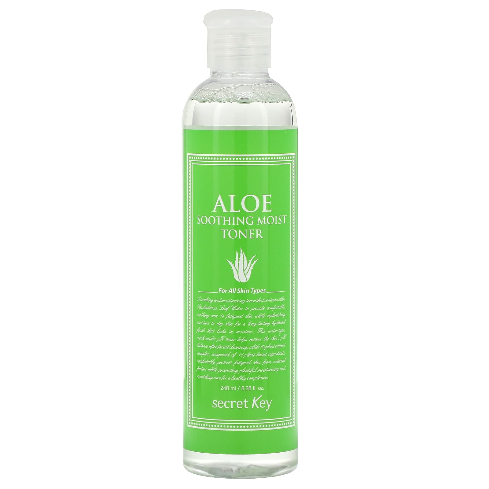 Secret Key, Aloe Soothing Moist Toner (248 ml)